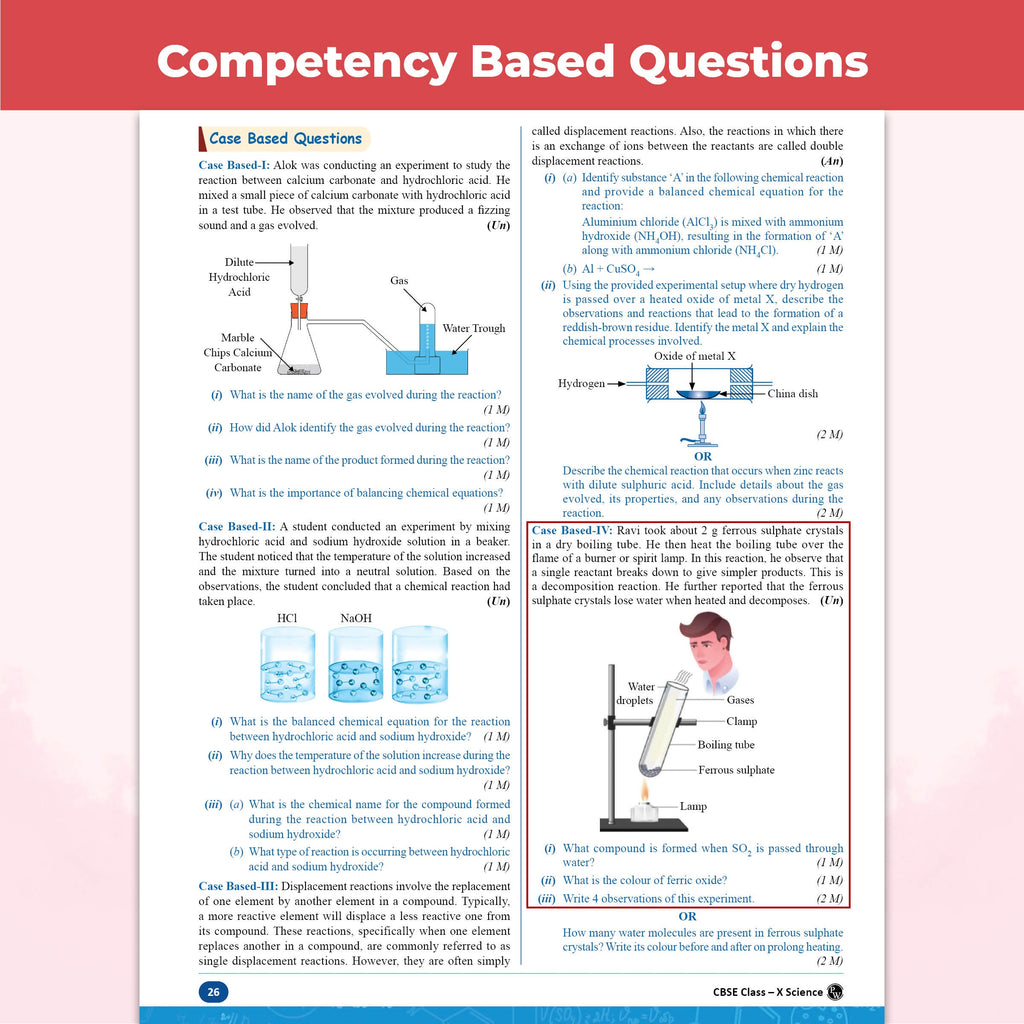 CBSE Question & Concept Bank (QCB) Class 10 Science and Maths (Standard) Combo Set of 2 Books Chapterwise & Topicwise Solved Questions For 2027 Exams
