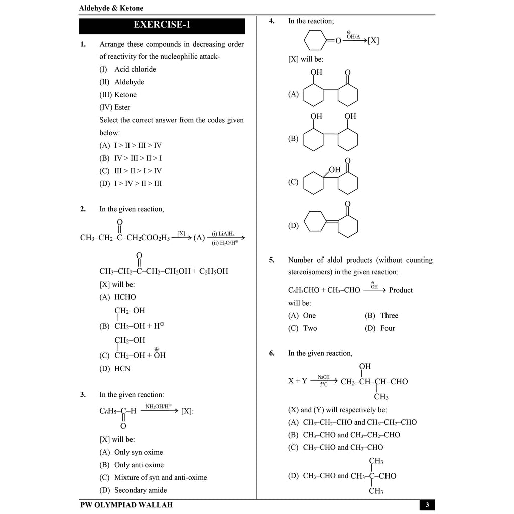 Olympiad Wallah NSEC Class 12 Advanced  Chemistry (Part 2) For 2026 | For NSEC, INChO & IChO Exam | Expert Crafted Content | PYQ, Practice Questions, Detailed Solutions