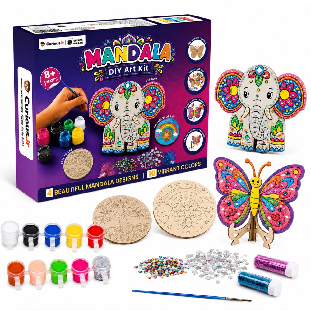 DIY Mandala Art Kit, Art & Craft Kit for Girls & Boys
