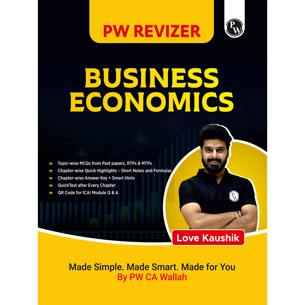 CA Foundation MCQ Revizer Book For Business Economics by Love Kaushik