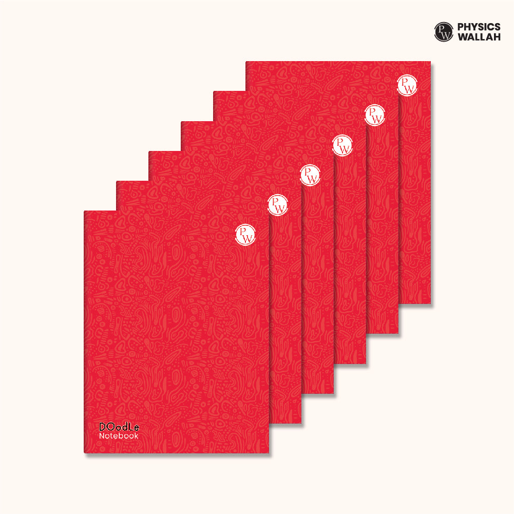 PW Doodle Notebook | 160 Pages | 18 x 24 cm | Single Line (Hindi)