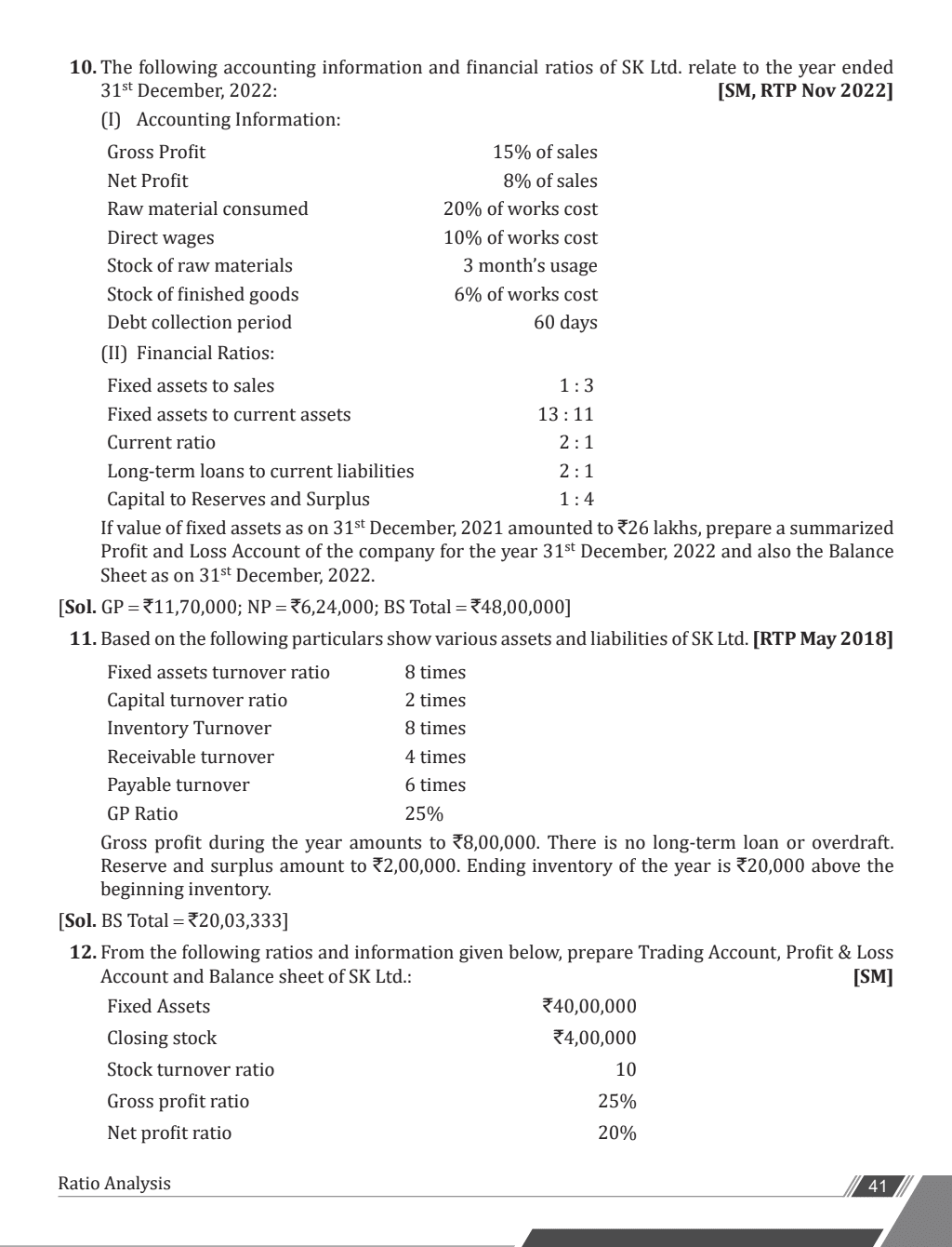 CA Intermediate Group 2 Financial Management & Strategic Management 3rd Edition Including Previous Years Questions & Solutions | PYQ, RTP & MTP | Latest Syllabus | Applicable for November 2024 Exam Onwards