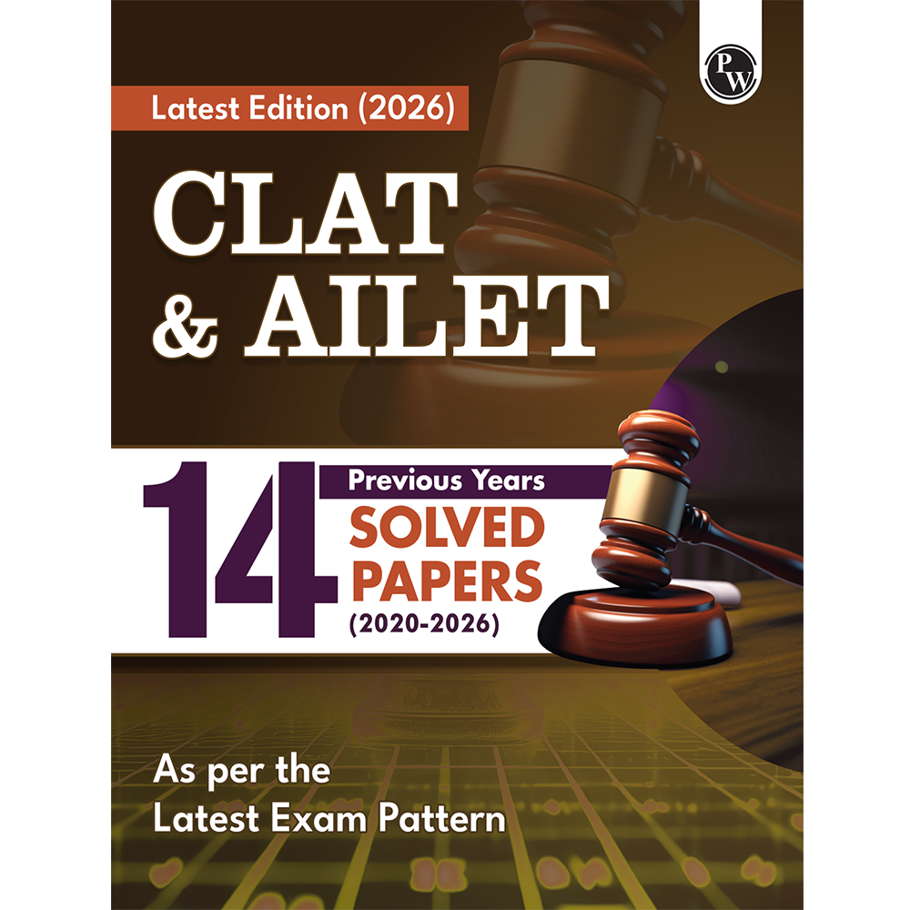 CLAT & AILET 14 Previous Years Solved Papers (2020-2026) Yearwise with Detailed Explanation For 2027 Exam