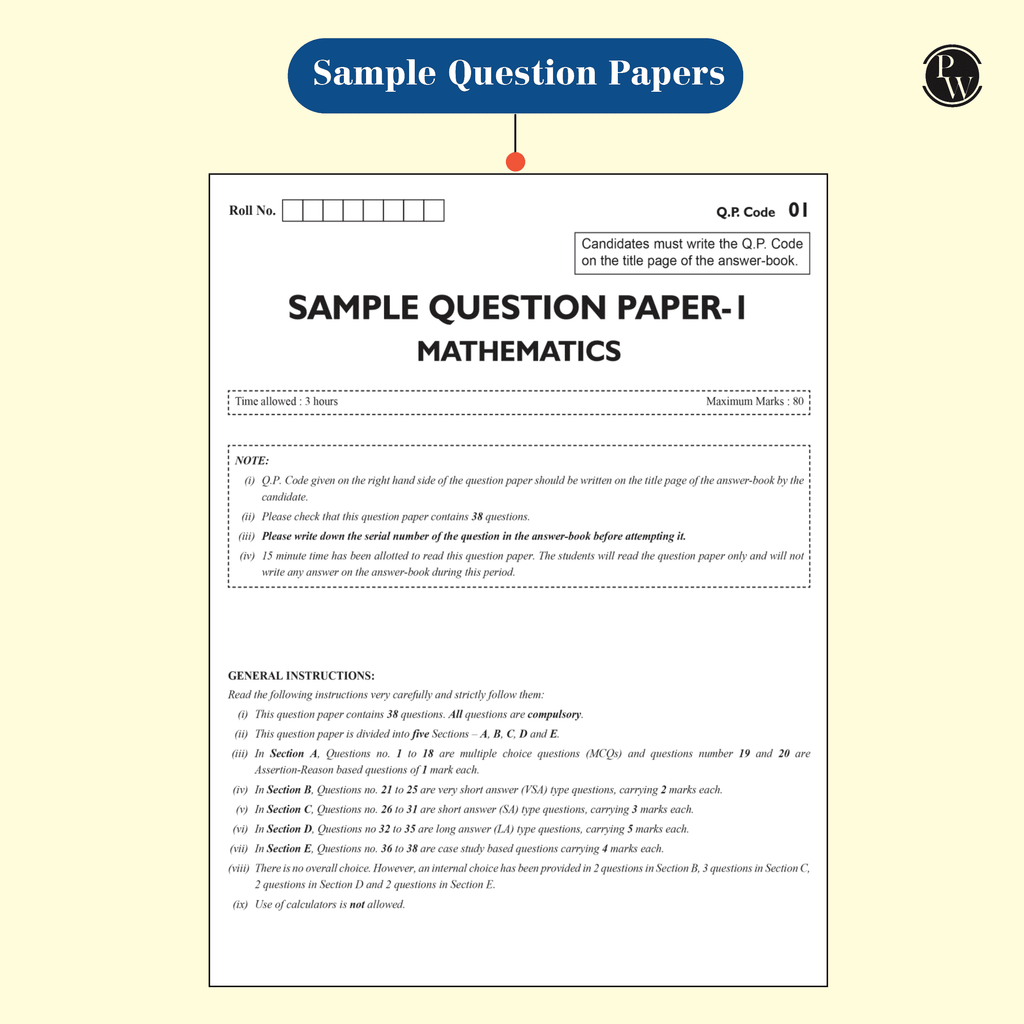 CBSE 15 Sample Question Papers Class 12 Physics, Chemistry & Maths Combo Set of 3 Books For 2025 Exam