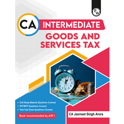 CA Intermediate Group 1 Goods and Services By CA Jasmeet Singh | Covering Theory, Exercise and Previous Years Questions & Solutions | Latest Syllabus For Jan 2027 Exams