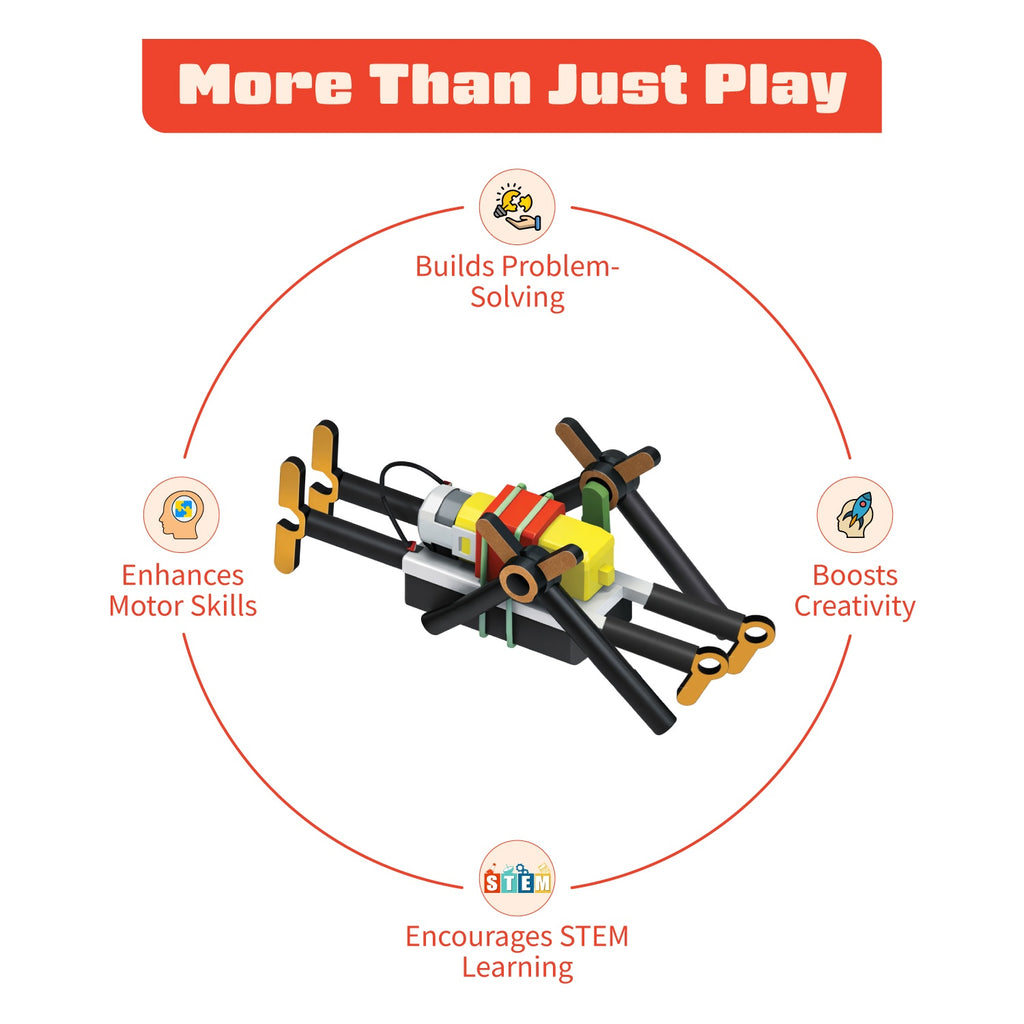 20+ STEM Straw-Robots Kit for Kids Ages 8-14 Years, DIY Robotics Kit with 200+ Components for Boys & Girls, Electronics, Engineering Projects & Science Experiment Kit for Children