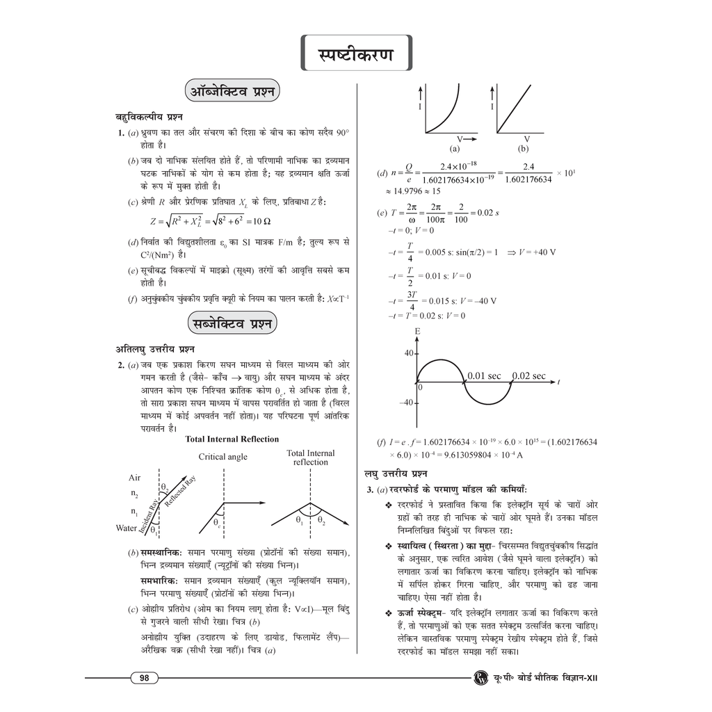 Class 12 UP Board Exam Sathi MCQs (Hindi Medium) Physics, Chemistry, Biology, Mathematics, English & Hindi Combo Set of 6 Books For 2026 Exam Pattern | Chapterwise Mind Maps & PYQs For Revision