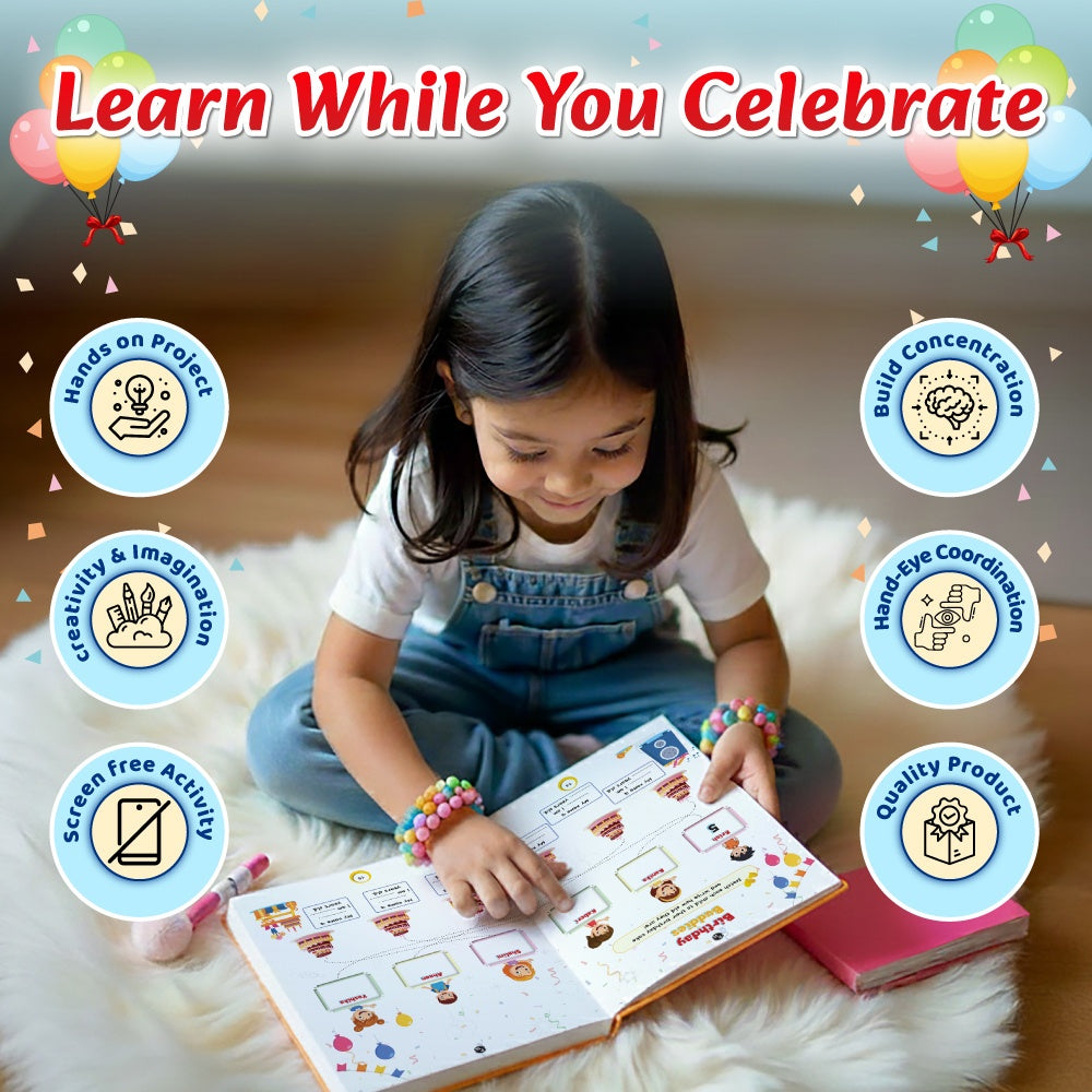 Activity Book, 30 Days of Birthday Adventure