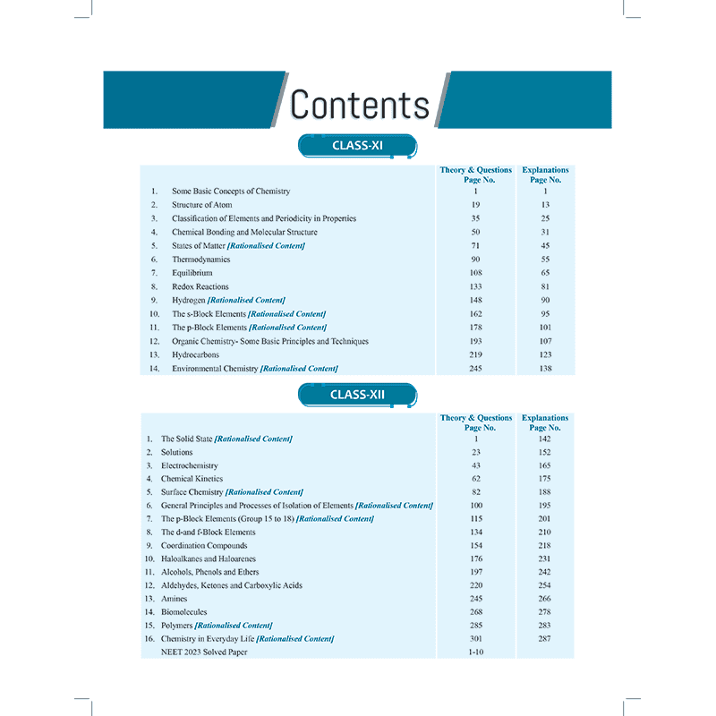 Objective NCERT Punch Chemistry for Competitive Exams (NEET and CUET) Edition 2023-2024 | Pankaj Sijariya l Including NEET PYQs l 100% NCERT Based Topic-wise Questions l Highlighted Rationalised Content (RC) from Latest NCERT without booklet