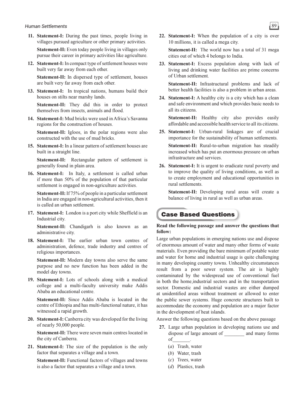 CUET (UG) Geography Chapterwise & Topicwise Question Bank (2023- 2024) with Complete NCERT Crux, Mock Test I For Central Universities Entrance Test 2024