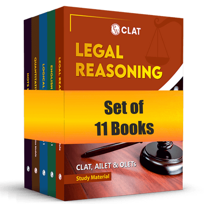 CLAT Complete Module Set of 11 For CLAT, AILET & OLETs Exams 2026 Latest Edition