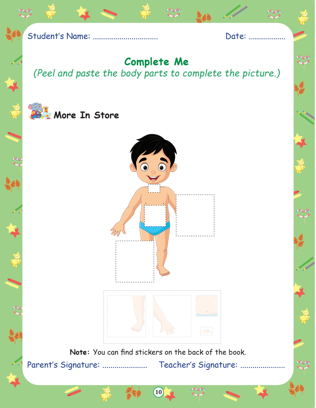 Bloom Lower KG Workbook Combo | Total 4 Workbooks (Hindi, English, EVS, Maths) with PERFORATED SHEETS & STICKER ACTIVITY -2024 | NEP 2020 Aligned