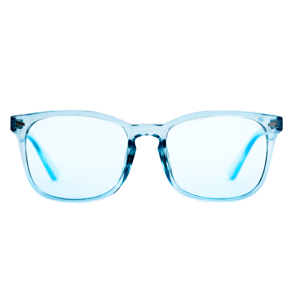 NAZARIYA Blue Ray Protection Glasses | Stylish Zero Power Glasses for Men & Women | UV Filter Glasses | Computer Glasses for Eye Protection | Lightweight | Blue