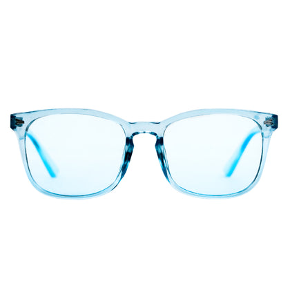 NAZARIYA Blue Ray Protection Glasses | Stylish Zero Power Glasses for Men & Women | UV Filter Glasses | Computer Glasses for Eye Protection | Lightweight | Blue