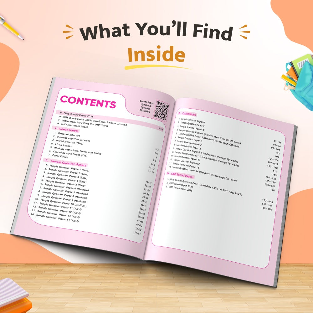 CBSE 15 Sample Question Papers Class 10 Computer Application For 2027 Board Exam (New Pattern) | CBSE SQP, 2025 & 2026 Solved Papers