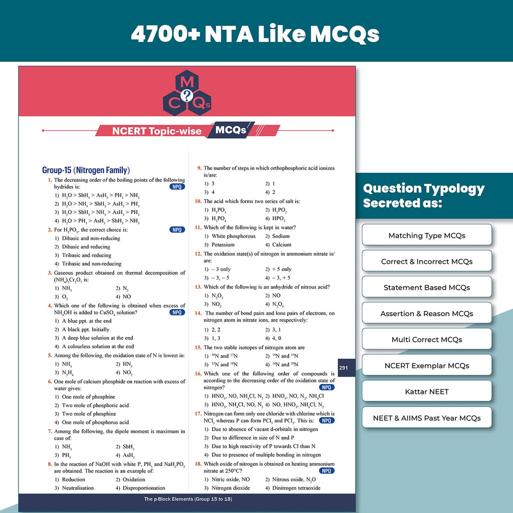 PW Objective NCERT Punch 5.0 Chemistry For NEET 2027 By Pankaj Sijairya l Updated with Most Probable NEET Potential Questions (NPQ) For End Time Preparation