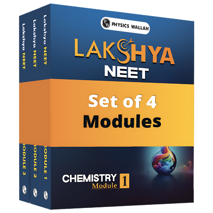 Lakshya For NEET Class 12 Chemistry Modules with Solutions Combo Set of 4 Books (2025 Edition)