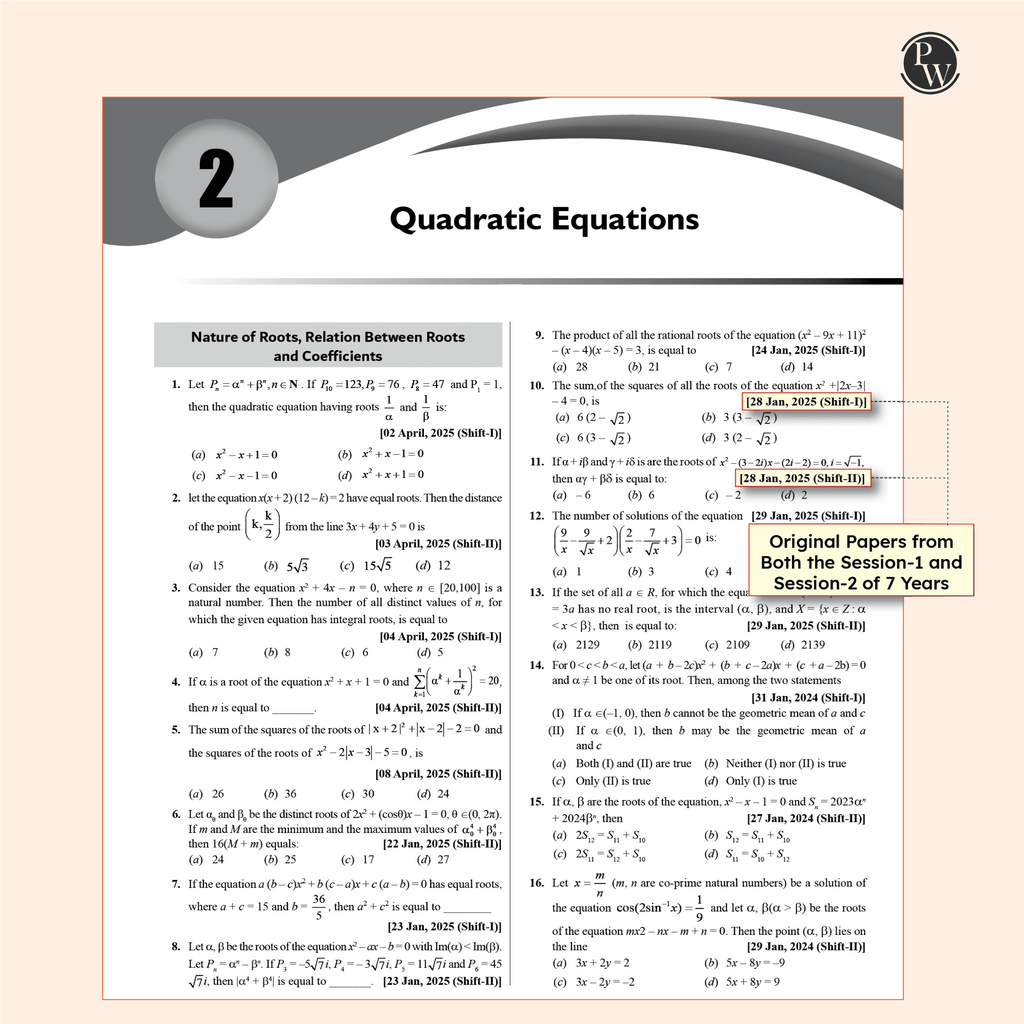 Maths Made EJEE Class 11 Handwritten Notes By Sachin Jakhar and JEE Main 8 Years All 162 Shifts Online Previous Years Solved Papers Chapterwise & Topicwise PYQs Combo Set of 2