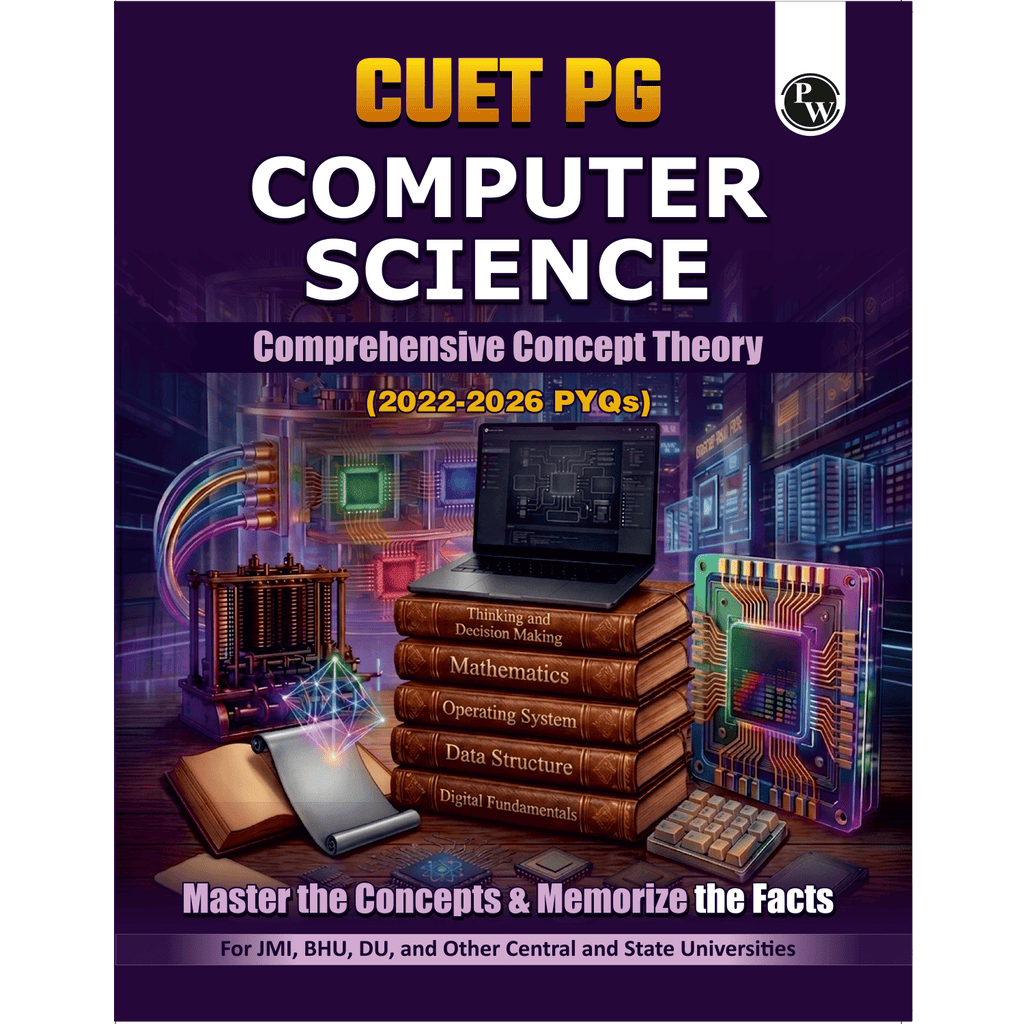 CUET PG Computer Science Concept Theory and 6 Years PYQ Book (2026-2021) | Ideal for JMI, BHU, DU, & Other Central & Universities