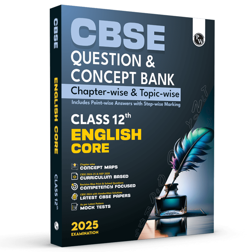CBSE Question & Concept Bank (QCB) Class 12 English 2024 - 2025 Core Chapter-wise and Topic-wise Solved Questions