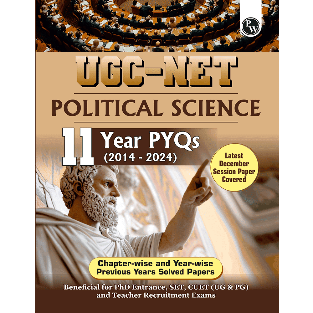 UGC-NET Political Science PYQ 11 Years (2014-2024)|Latest December Session Paper Covered|Chapterwise and Yearwise Previous Year Solved Papers For Phd Entrance, SET, GATE, CUET UG & PG