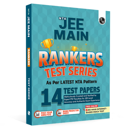 PW 14 JEE Main Rankers Test Series 2027 | 10 Full and 4 Part Syllabus Tests & 2 FREE Internet Based JEE Mock Tests with Solutions, Past Year Analysis & Rank Predictor | JEE Test Series