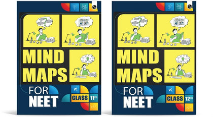 MIND MAPS FOR NEET 11th and 12th Set of 2 Books Combo Pack Physics, Chemistry, & Biology (Hardbound)