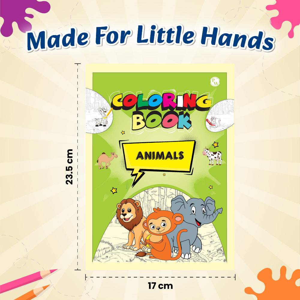 Kids Color Time Coloring Books Set of 12 Books l Fun Activity for Children Ages 1, 2, 3, 4, 5 Years