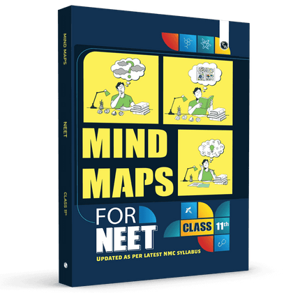 NEET Mind Maps for Class 11th (Paperback) l Complete Coverage of Physics, Chemistry and Biology l Intractive Mind Maps, Important Concept & Formula