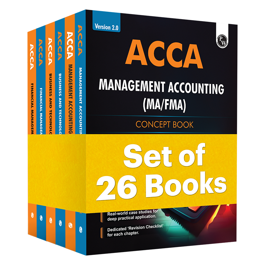 ACCA Complete Study Pack Knowledge, Skill & Professional Levels Combo Set of 13 Subjects (26 Books) -2.0