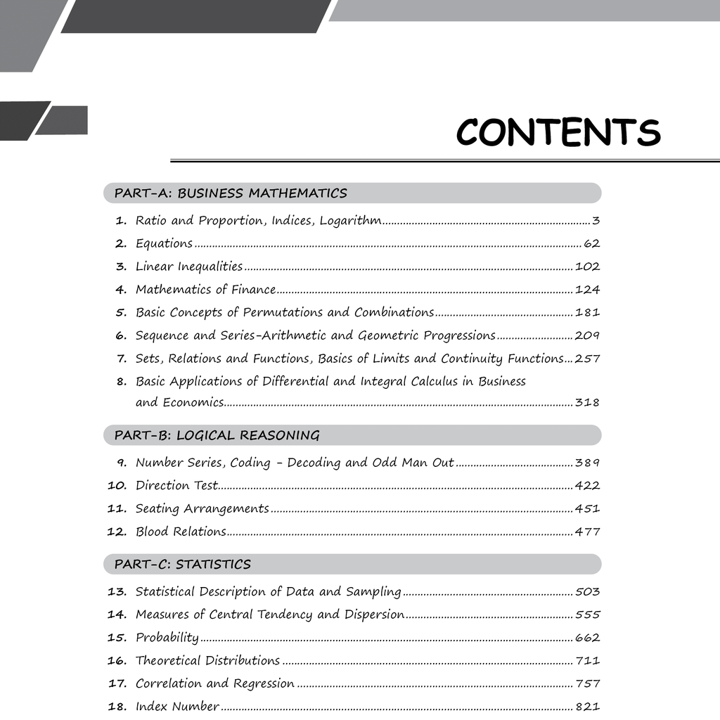 CA Foundation Paper 3 - Quantitative Aptitude 3rd Edition l Including PYQs, MTP, RTP and All Important Questions | Latest Syllabus For 2024 Exams