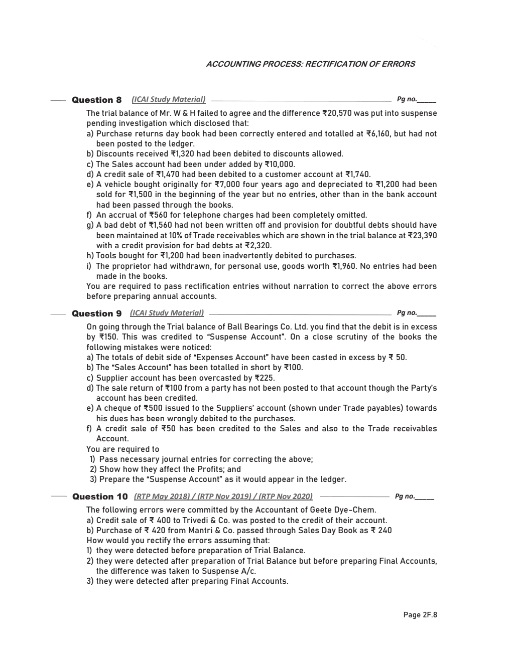 CA Foundation Accounting Paper 1 By CA Nitin Goel l Including PYQ, MTP, RTP and All Important Questions Latest Syllabus For 2024 Exam