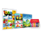 Kids Combo Set of 4 | First Library Box of 10 Board Books + Kids First Nursery Rhymes Padded Board Book + Kids First 4 in 1 Padded Board Book + First 1000 Words Book | Gift for Children Age 1, 2, 3, 4, 5 Years