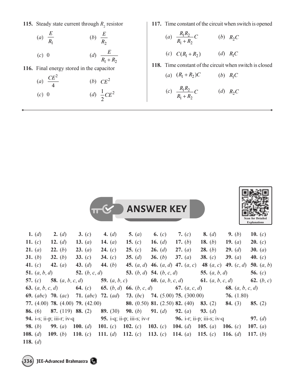 Brahmastra for JEE Advanced Physics Questions (JEE Advanced Ke Questions Ka Brahmastra) For 2024 Exam