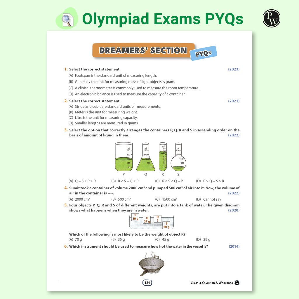 Olympiad Plus Workbook For Class 3 Science Prepguide, Concept Map, PYQs and Worksheets For After School Practice | NSO, ISO, iOS, Hindustan Olympiad, NSTSE and Others