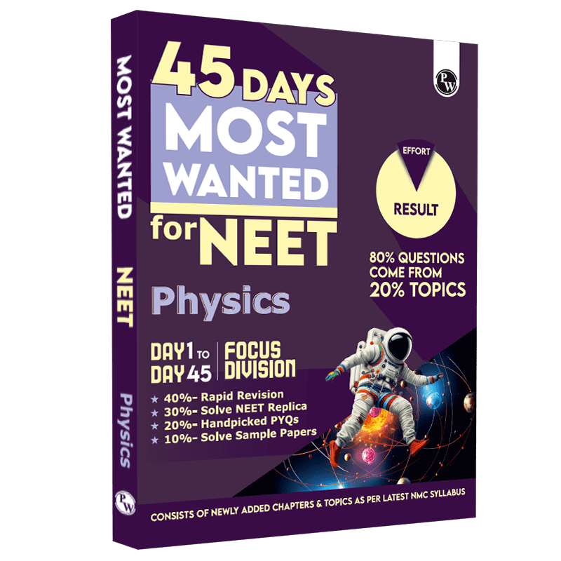 45 Days NEET Most Wanted Physics for NEET UG 2024 Chapter wise Revision Based on 80-20 rule with Sample Papers and Handpicked Past Year Questions