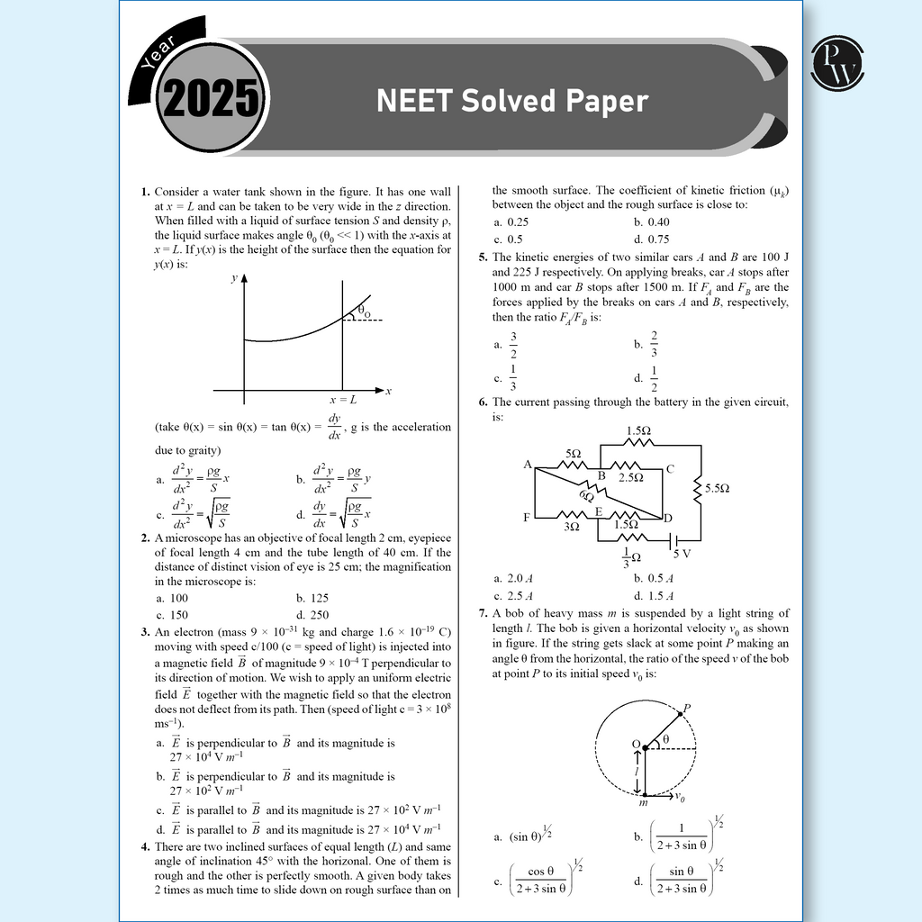 NEET 19 Yearwise Solved Past Year Question Papers (2025-2013) | Physics, Chemistry, Biology PYQs with Detailed Solutions | Re-NEET, 13 Years PYQs & Outside Syllabus (OS) Marking