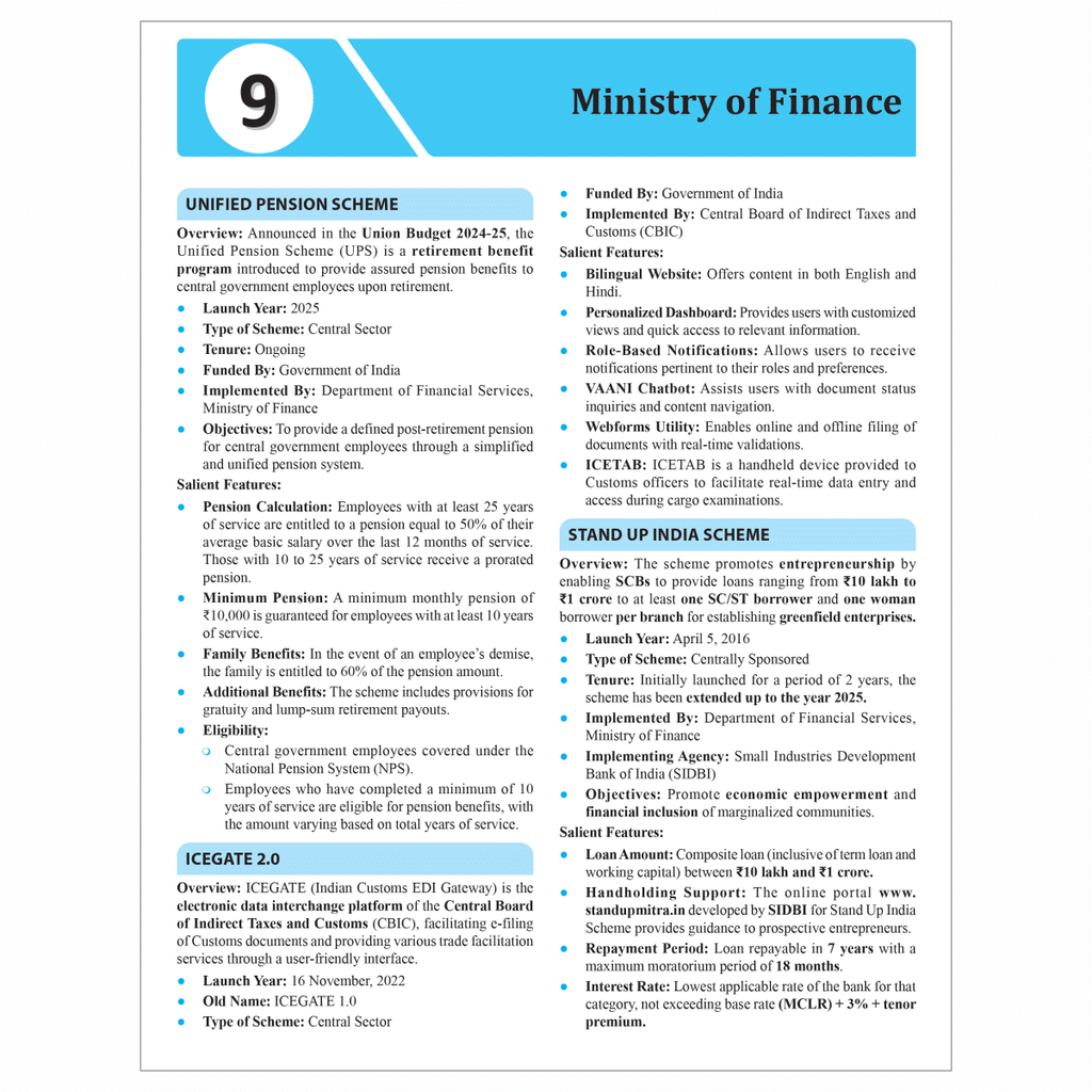 UPSC UDAAN 500+ (Prelims Wallah Current) Government Schemes and Initiatives | 500 Days Current Affairs Revision Booklet l For UPSC Civil Services Prelims Exam 2025