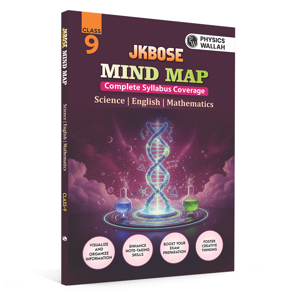 JKBose Class 9th Mind Map For 2026 Exams | Science, English, Mathematics | Full NCERT Syllabus Coverage | Flowchart, Formulas & Diagram for Last Minute Revision