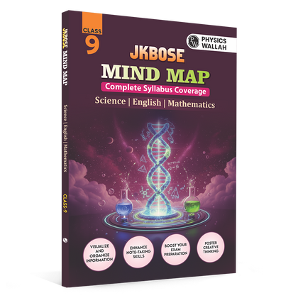 JKBose Class 9th Mind Map For 2026 Exams | Science, English, Mathematics | Full NCERT Syllabus Coverage | Flowchart, Formulas & Diagram for Last Minute Revision