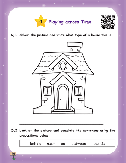 Bloom Grade-2 Workbook Combo | Total 4 Workbooks (Hindi, English, EVS, Maths)-2024 | NEP 2020 Aligned