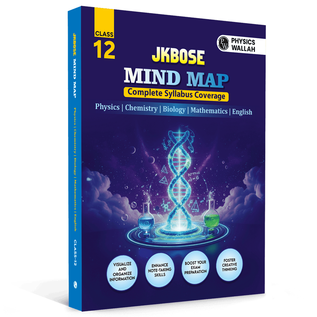 JKBose Class 12 Mind Map For 2027 Exams | Physics, Chemistry, Biology, English, Mathematics | Full Syllabus Coverage | Flowchart, Formulas & Diagram For Last Minute Revision
