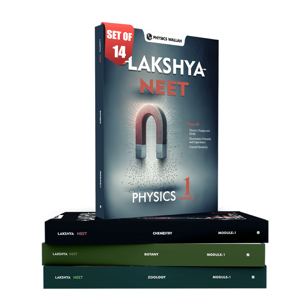 Lakshya for NEET Class 12th Physics, Chemistry, Botany and Zoology Modules with Solutions & 30 OMR Sheets (2024 Edition) Combo Set of 14 Books