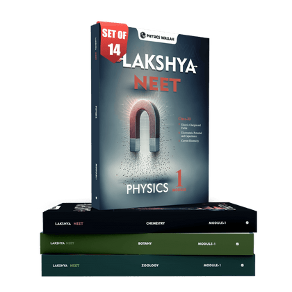 Lakshya for NEET Class 12th Physics, Chemistry, Botany and Zoology Modules with Solutions & 30 OMR Sheets (2024 Edition) Combo Set of 14 Books