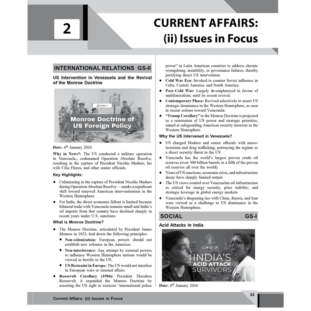 UPSC Quarterly Current Affairs Magazine Vol. 1& 2, Jan to March & April to June 2026 By Aasim Sir | For UPSC & State Civil Services Exams 2026-27 English Edition