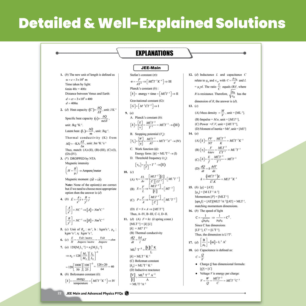 PW JEE Advanced 49 Years (2026-1978) with JEE Main 162 Sets Physics PYQs (2026-2019) | Chapterwise and Topicwise Solved Papers For JEE Main & Advanced 2027 Exams
