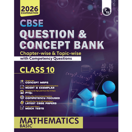 CBSE Question & Concept Bank (QCB) Class 10 Mathematics (Basic) Chapter-wise and Topic-wise Solved Questions For 2026 Exams with Competency Based Question