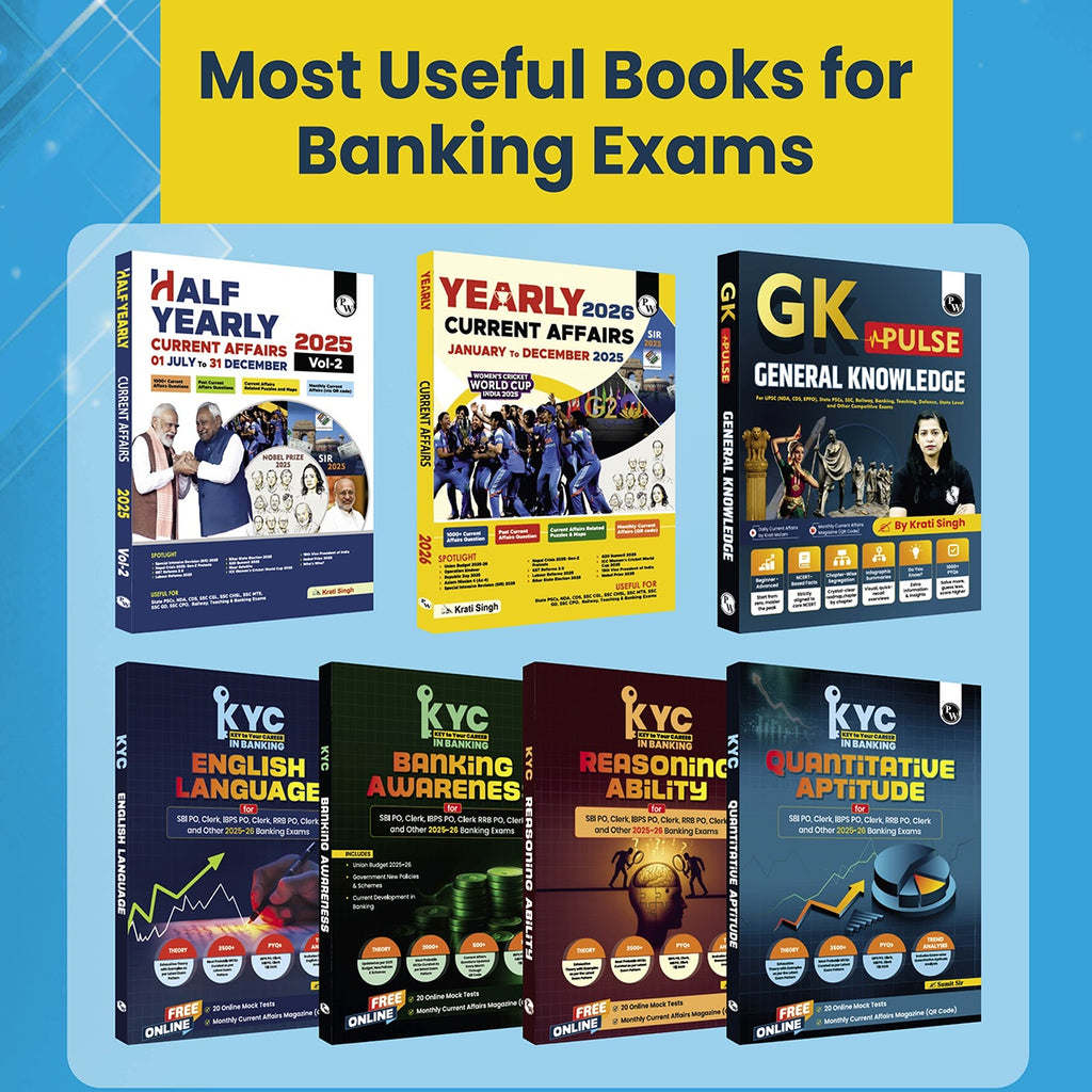 24 SBI Clerk Prelims & Mains Previous Year Solved Papers (Till Nov 2025) with 15 Online CBT Tests For 2026 Exam | 3500 PYQ Questions | Fully Solved