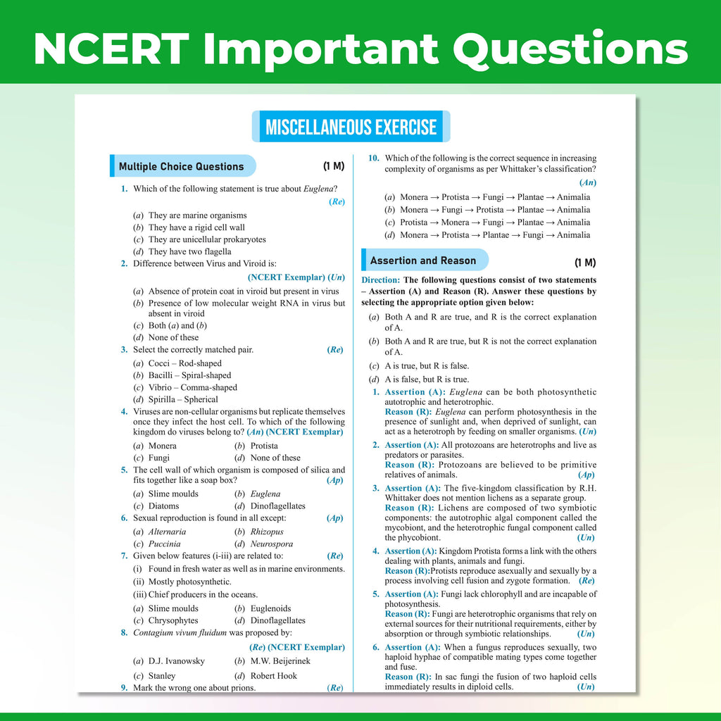 PW CBSE Class 11 Question & Concept Bank (QCB) Biology Chapter-wise and Topic-wise Solved Questions For 2027 Exams with Competency Based Question