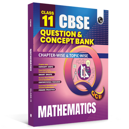 PW CBSE Class 11 Question & Concept Bank (QCB) Mathematics Chapter-wclass 11 maths question bankise and Topic-wise Solved Questions For 2027 Exams with Competency Based Question